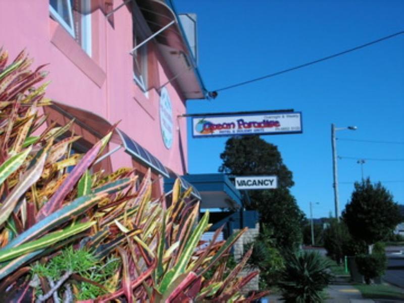 Ocean Paradise Studios & Apartments Coffs Harbour Exteriör bild
