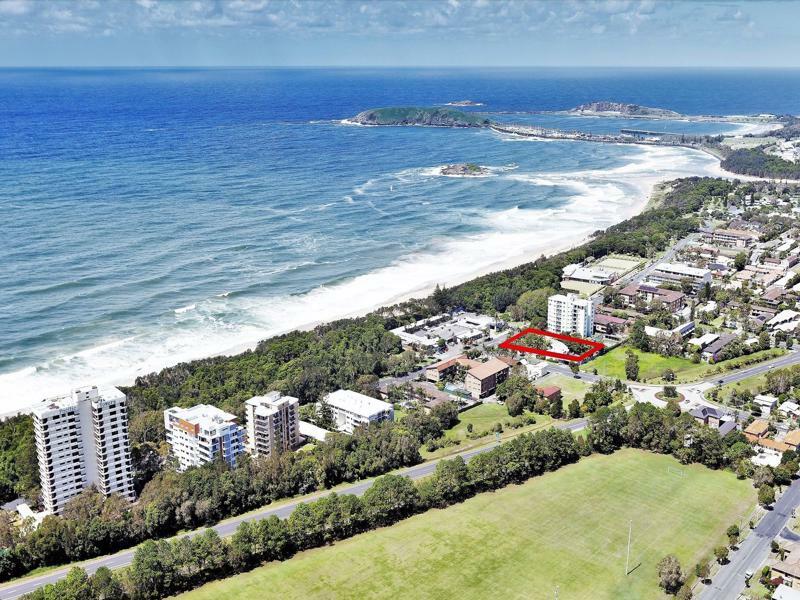 Ocean Paradise Studios & Apartments Coffs Harbour Exteriör bild